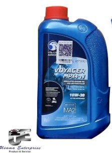 Adnoc Voyager MPX4,10W-30, Fully Synthetic motorcycle engine oil 1 litre  API SAE SN/MA2